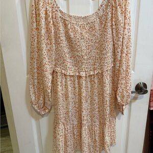 Floral Smocked Dress